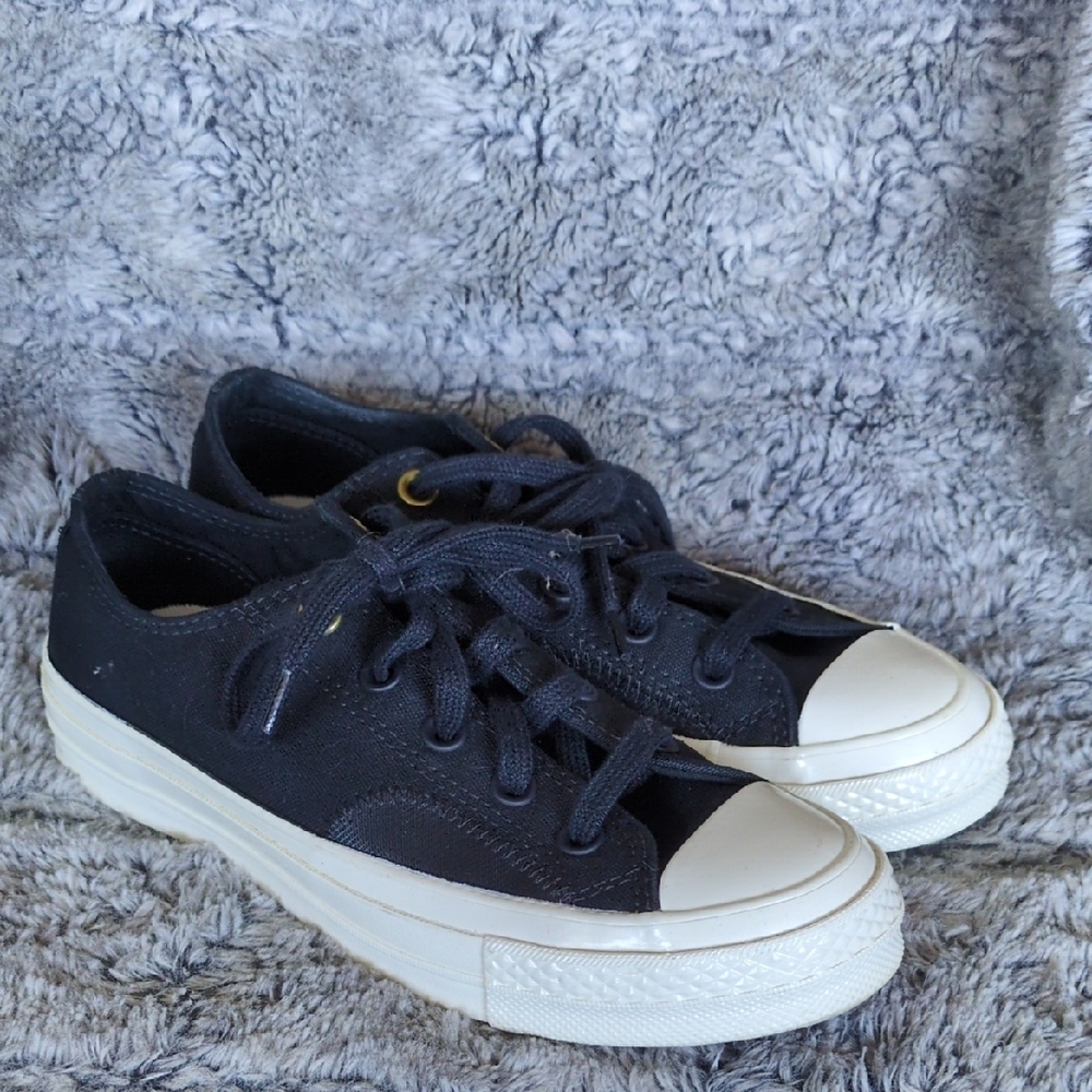 Converse Chuck 70 Low 'Clean N Preme Black Sneaker Sz 6​